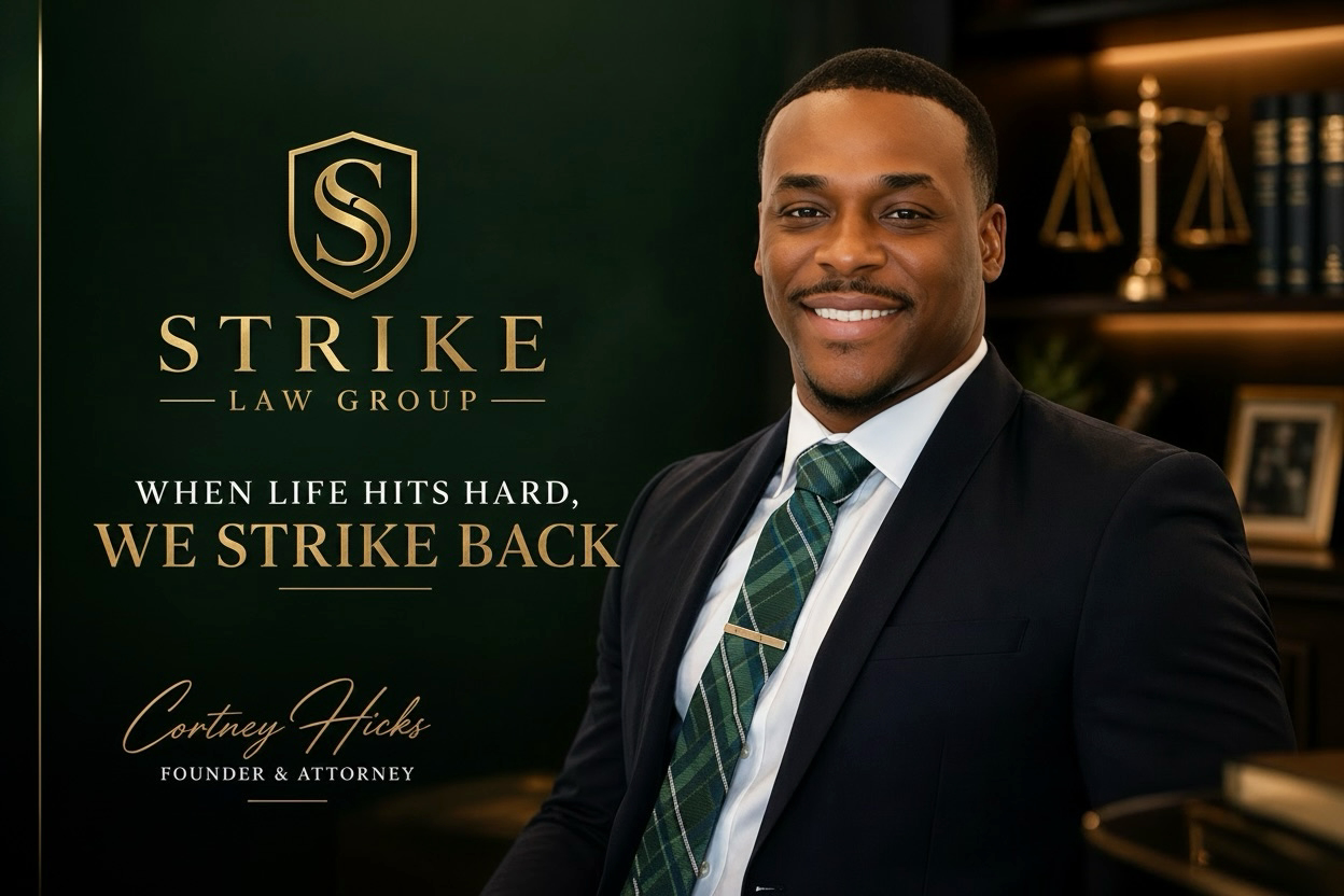 Cortney Hicks, Founder and Attorney at Strike Law Group